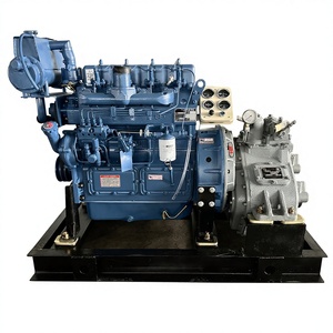 Moteur marin Weifang Ricardo ZH4102C avec boîte <span class=keywords><strong>de</strong></span> vitesses 40A, refroidi par eau, 4 cylindres, moteur diesel marin 60 ch avec boîte <span class=keywords><strong>de</strong></span> vitesses - Product Image 1