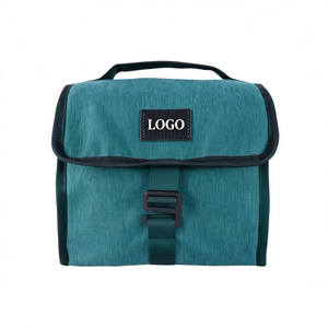 Sac isotherme portable personnalisé OEM pour repas, petit format, avec double poignée, étanche, écologique, en tissu 600D - Product Image 6