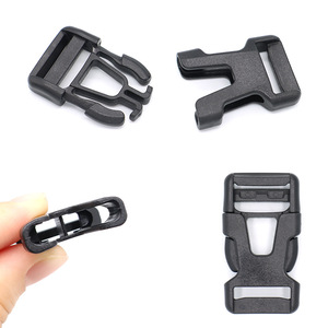 Hebilla de plástico en forma de Y para mochila, cierre de seguridad de un solo tirón de 20 mm para accesorios de bolsos de senderismo al aire libre - Product Image 1