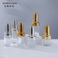 Flacon en verre cosmétique de 42 ml avec bouchon à vis et compte-gouttes en caoutchouc pour diffuseur à bâtonnets, crème visage, crème contour des yeux, huile essentielle, soins de la peau