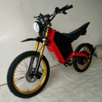 Nueva Bicicleta Eléctrica Todoterreno SS30 de 22000W para Adultos, Batería de 72V 75AH, Alcance de 200km, Velocidad de 130-150km/h para Recorridos de Larga Distancia
