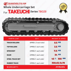 Rueda loca delantera de alta calidad 04314-90010 para <span class=keywords><strong>Takeuchi</strong></span> <span class=keywords><strong>TB025</strong></span> Mini excavadora pieza de repuesto - Product Image 3