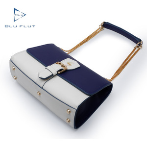 Bolso de Mano de Cuero Genuino Nuevo de Blu Flut, Bolso de Moda Casual para Mujer, Logotipo Personalizado - Product Image 2