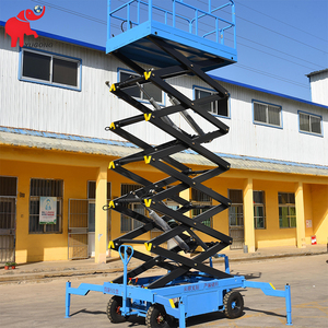 Reliable 500kg 1000kg Extension Platform Hydraulic Scissor Lift Platform Mobile Scissor Lift Table for Warehouse - Product Image 3