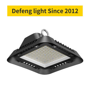 150W-200W Anti-éblouissement haute <span class=keywords><strong>baie</strong></span> luminaire 6500K température <span class=keywords><strong>de</strong></span> couleur CCT aluminium verre lampe corps Badminton cour entrepôt - Product Image 3