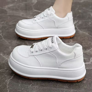 Chaussures pour femmes fabriquées en Chine, tendance mode, chaussures plateforme, chaussures blanches classiques respirantes - Product Image 5