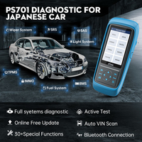 Herramientas de Diagnóstico PS701 Pro, Prueba Activa/BT para Autos JP, Actualización en Línea, Reemplazo del PS701