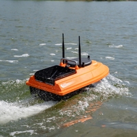 Bateau de pêche RC Flytec V066 OEM 12V sans balais, vitesse élevée 20 km/h, portée 500 m, charge utile 3 kg, en plastique, pour la pêche à la carpe et la pêche au surf