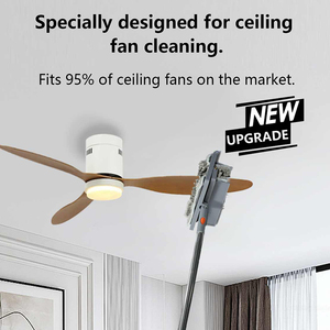 Telescoping 3 in 1 Microfiber Extendable Professional Ceiling Fan Blade <strong>Cleaning</strong> Brush Cleaner <strong>Duster</strong> Mop for Home <strong>Cleaning</strong> - Product Image 1