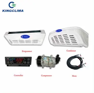 Kingclimaフロントマウントフードトラック冷凍庫冷凍ユニットトラックユニット用冷蔵庫