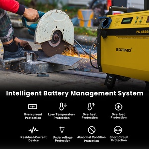 <b>Rechargeable</b> Portable Industrial Power Station SOFIMO PS-4800 <b>Battery</b> Generator 3500W - Product Image 4