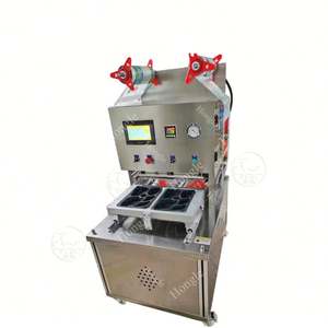 Bon perfromace alimentaire plateau scellant Machine à sceller plateau scellants Machine à sceller bol en plastique Machine à sceller de haute qualité - Product Image 4