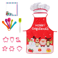 Vente flash Noël Maison de jeu multifonctionnelle pour la cuisine Jouet de pâtisserie 10 pièces Ensemble de pâtisserie pour la maison