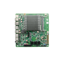 J641S6 Carte mère Celeron J6412 Dual Lan DDR4 16GB SSD 6 USB PCIE3.0 X4 ATX Nas itx