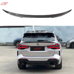 G01 F97 M4 Style Carbon Fiber Boot <strong>Spoiler</strong> for BMW X3 X3M G01 F97 <strong>Rear</strong> <strong>Spoiler</strong> Trunk Wing Bodykit - Product Image 1