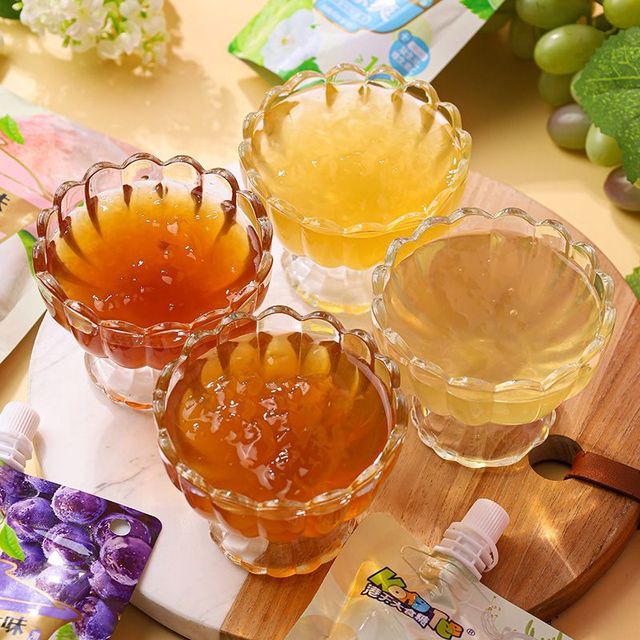Fruit Flavor Fiber Konjac Vitamin C Can Dissolve This Jelly Zero Fat Prebiotic Beverage Healthy with Dietary Fiber Jelly