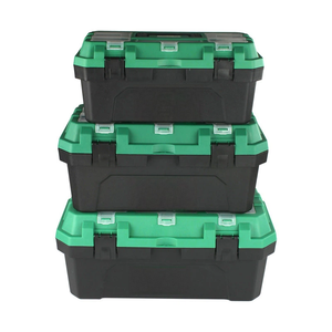 Caja <span class=keywords><strong>de</strong></span> <span class=keywords><strong>Herramientas</strong></span> Plegable <span class=keywords><strong>de</strong></span> Tres Capas, Personalizable, <span class=keywords><strong>de</strong></span> PP Impermeable, con Cierre, para Exteriores, con 12 Compartimentos, para Electricistas, Hogar y Vehículos - Product Image 1