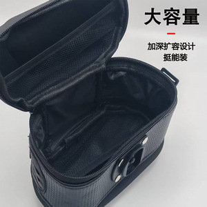 Bolsa Trasera Rígida Negra para Bicicleta, Impermeable, de Gran Capacidad, para Bicicleta de Montaña o Carretera - Product Image 2
