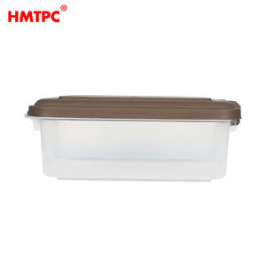 Seau de stockage de nourriture pour animaux de compagnie transparent, léger et compact, écologique, <span class=keywords><strong>facile</strong></span> à nettoyer pour chats et chiens - Product Image 3