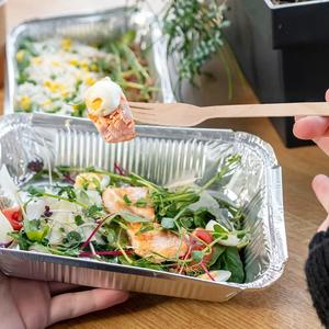 Thân Thiện Với Môi Trung Quốc Các Nhà Sản Xuất Wholesale165mm Phân Hủy Sinh Học Dao Kéo Dùng Một Lần Bằng Gỗ Muỗng Nĩa Và Dao - Product Image 4