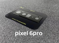 Pour Pixel 6A protecteur de caméra pour Google Pixel 7 6 6 Pro protecteur d'objectif 3D soie impression grand bord caméra protecteur en verre trempé