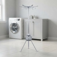 Sèche-linge portable automatique ventilé 850W, pliable, électrique, avec minuterie, pour les voyages