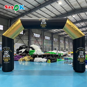Sayok Arc d'entrée gonflable personnalisé Arc de ligne d'arrivée de début Arc de course gonflable publicitaire - Product Image 3
