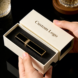 Boîte à parfum personnalisée <span class=keywords><strong>en</strong></span> papier blanc mat avec logo gaufré à l'or, emballage cadeau fait main pour les propositions et l'utilisation de bougies - Product Image 3