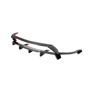Diffuseur de pare-chocs arrière en fibre de carbone 2 pièces/ensemble pour <span class=keywords><strong>Chevrolet</strong></span> <span class=keywords><strong>Corvette</strong></span> C8 Z06 2023-2024 - Product Image 4