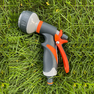Huabangshi Garden Water Gun 8-Function Adjustable Sprayer Variable <b>Spray</b> Patterns For Car Washing Plant Watering Floor Rinsing - Product Image 1
