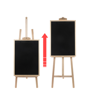 HZVCW Giá Đỡ Thông Báo MOQ Thấp Bán Sỉ Khung Gỗ Bảng Trắng Viết Từ Tính Bảng Đen Khung Gỗ - Product Image 6