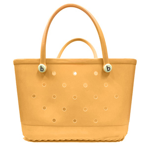 2022 High Quality Eva Silicone Beach Tote Handbags Plastic Pet Bags with Custom logo