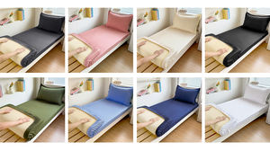 Gao Ke ağır düz renk tüylü kaymaz yatak kapakları ve otel ve bakım evleri için koruyucuları birçok boyutları mevcut - Product Image 3