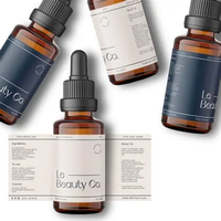 Étiquettes autocollantes personnalisées en vinyle pour cosmétiques, imperméables, découpées, impression CMYK/tout coloris, pour emballages de soins de la peau, shampooings et lotions