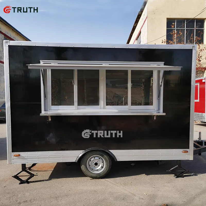Remorque hotdog fruits street en plastique, chariot à distributeur mobile, camion d'aliments, à vendre, ustensile de cuisine