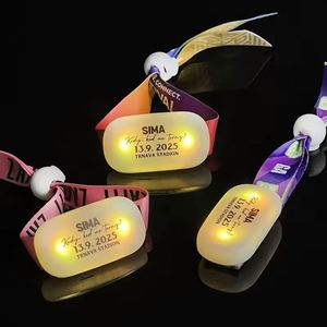 Bracelet LED DMX interactif pour zone de contrôle de stade, style sportif ABS, portée 1000M, écologique, pour cadeaux de bienvenue et grands événements - Product Image 2