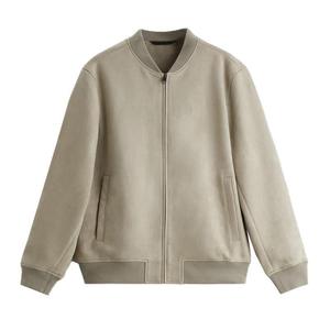 เสื้อแจ็คเก็ตบอมเบอร์ลายหัวใจ ผ้าโพลีเอสเตอร์ คอตั้ง สไตล์ลำลองธุรกิจ สำหรับผู้ชาย ฤดูใบไม้ร่วง - Product Image 3