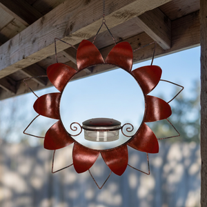 Alimentador de pájaros al aire libre colgante de Metal con forma de girasol de latón Ak para alimentador salvaje - Product Image 3