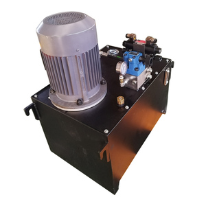 Werkseitig angepasstes Magnetventil der schwarzen Blatt pumpe 5.5KW Vertikal motor 150L Hydraulik aggregat Pack Systems tation - Product Image 5