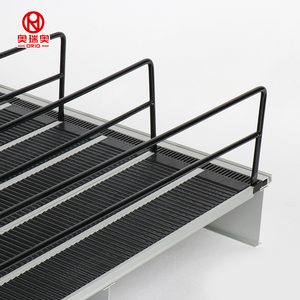 Zware-duty zwaartekrachtrolwagen-scheidingswand supermarkt rek waterfles displaystand koelcel schappen systeem - Product Image 6