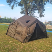 Tente gonflable d'air de cube de champignon extérieur de vente chaude pour le voyage pour des salons commerciaux