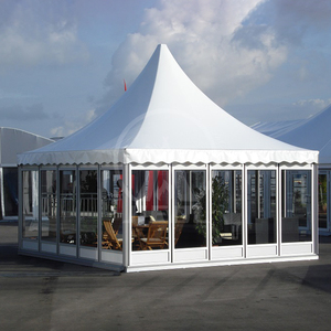 High-quality 12X20 Big Events <b>Tent</b> Activity Chapel Pagoda <b>Tent</b> PVC <b>Easy</b> Assembly Single All Seasons Party <b>Tent</b> for 100 Guests - Product Image 2