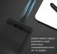 SHUOLE prix usine Type C Hdd boîtier USB 3.2 boîtier pour SATA 2.5 pouces SSD HDD boîtier boîtier Type c disque dur boîte