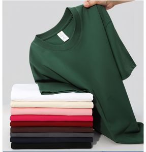 批发220gsm男士定制超大休闲<span class=keywords><strong>t</strong></span>恤中国供应商2025 o领棉实心休闲<span class=keywords><strong>t</strong></span>恤男士高品质 - Product Image 5