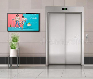 18.5 inch siêu mỏng điện dung màn hình máy nghe nhạc thang máy quảng cáo hiển thị kỹ thuật số biển và hiển thị - Product Image 1