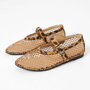 <span class=keywords><strong>Sandales</strong></span> <span class=keywords><strong>plates</strong></span> multicolores respirantes et tendance pour femmes en maille 2025 - Product Image 6