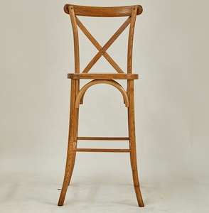 Banquete Alquiler <span class=keywords><strong>de</strong></span> <span class=keywords><strong>eventos</strong></span> Comedor Bar <span class=keywords><strong>de</strong></span> madera Silla con respaldo cruzado - Product Image 6