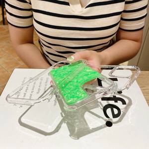 Funda Honatop <span class=keywords><strong>2023</strong></span> SHS Bling 3 <span class=keywords><strong>en</strong></span> 1 Híbrida de TPU y Plástico para <span class=keywords><strong>iPhone</strong></span> 14 13 Pro Max 12 11, Antigolpes, con Purpurina <span class=keywords><strong>en</strong></span> la Parte Trasera - Product Image 5