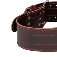 Cinturón de Levantamiento de Pesas Profesional de 4 Pulgadas, de Cuero Genuino, Transpirable, Ajustable, Duradero y Cómodo, para Entrenamientos Diarios en el Gimnasio
