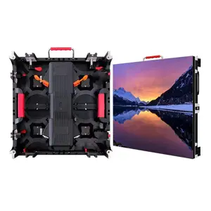 P3.91 P4.81 Pacote de sistema de parede de vídeo LED para cabine de exposição de aluguel interno painel de tela de palco Display LED